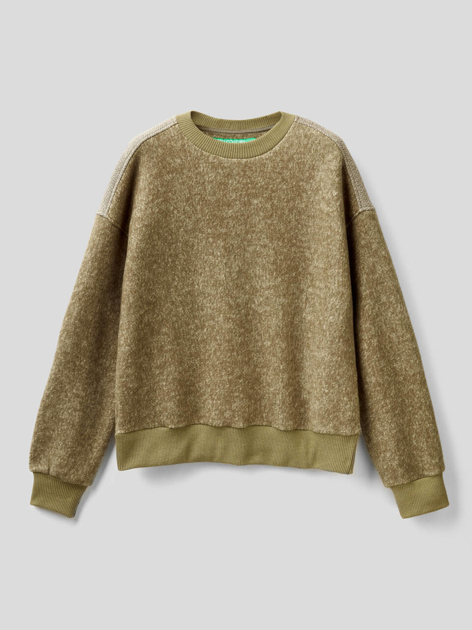 Sweatshirt with playful textures image number 1