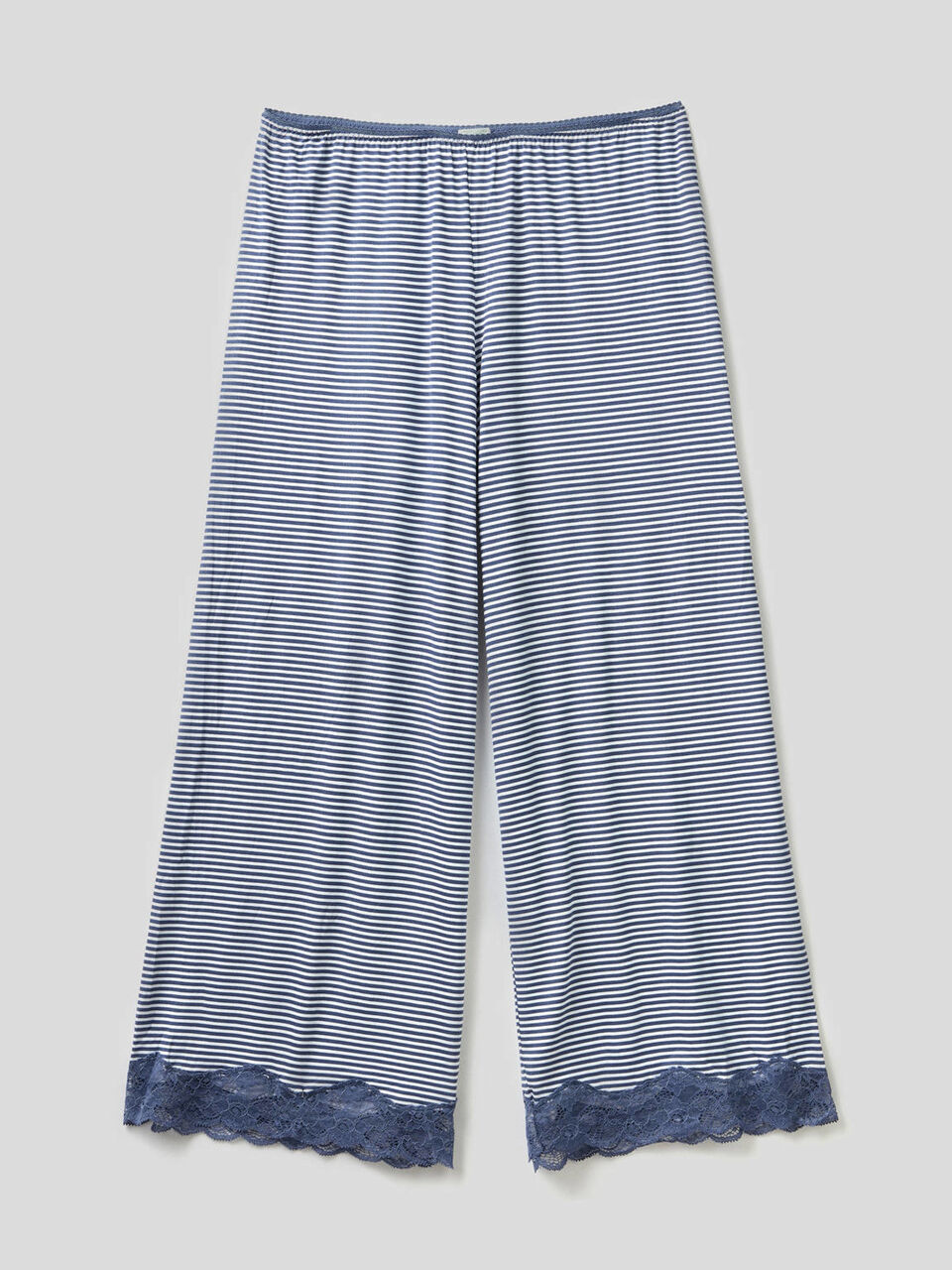 Trousers with lace insert image number 1