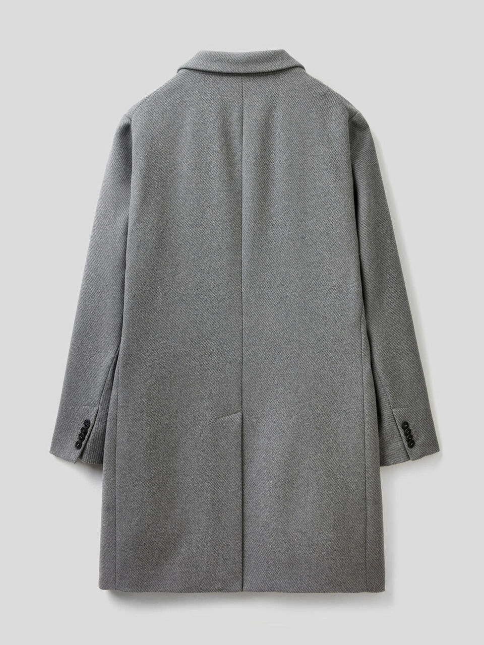 Formal coat in wool blend image number 2