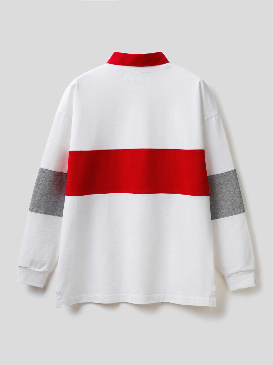 Rugby polo in organic cotton image number 2