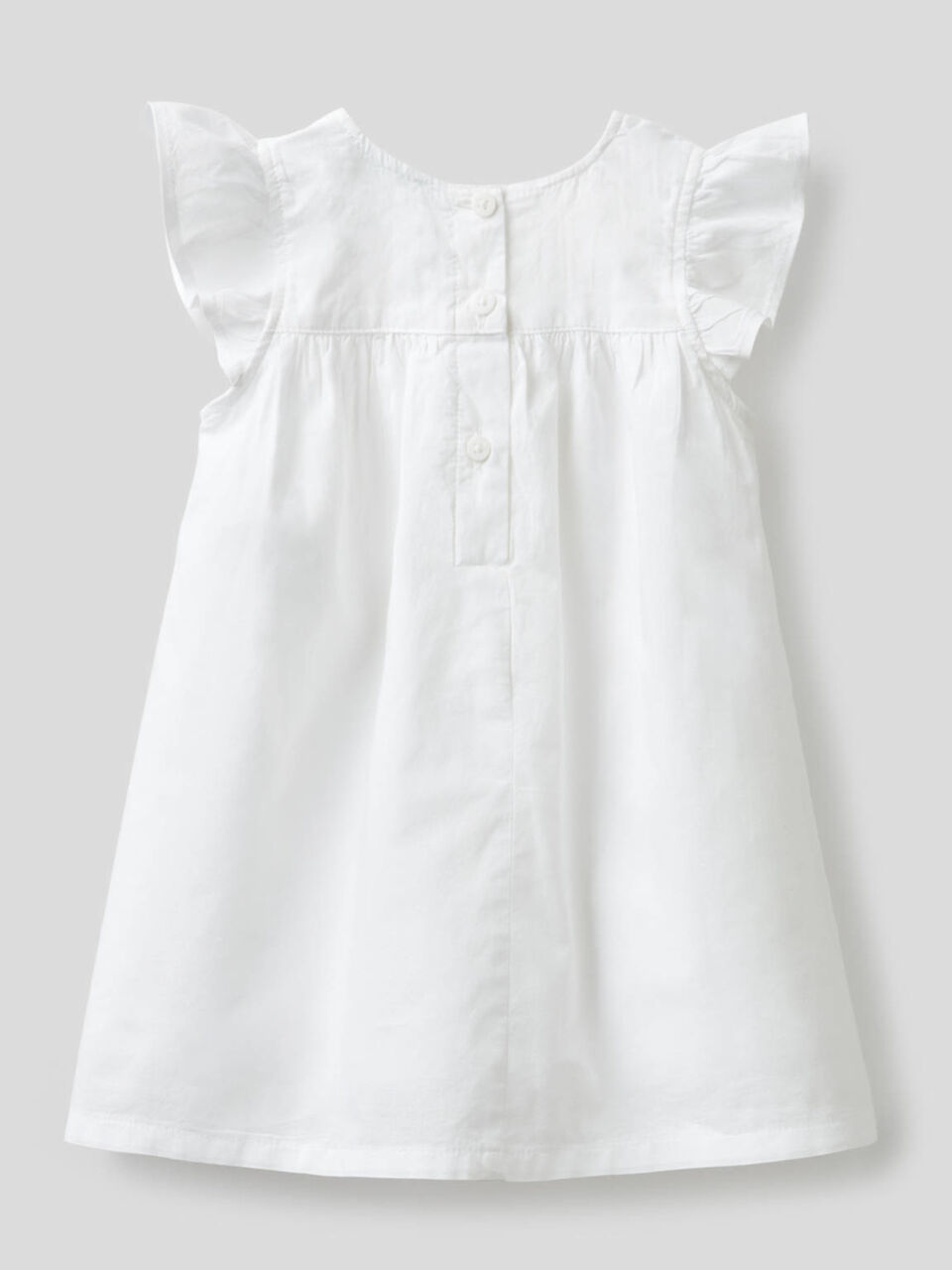 Wide dress in 100% cotton image number 2