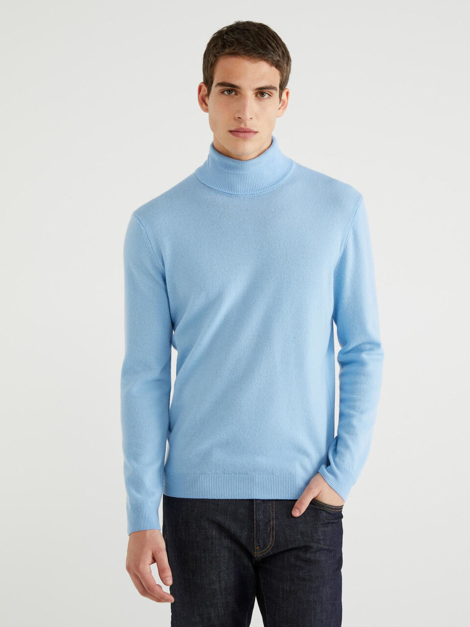 TURTLE NECK SWEATER Men image number null