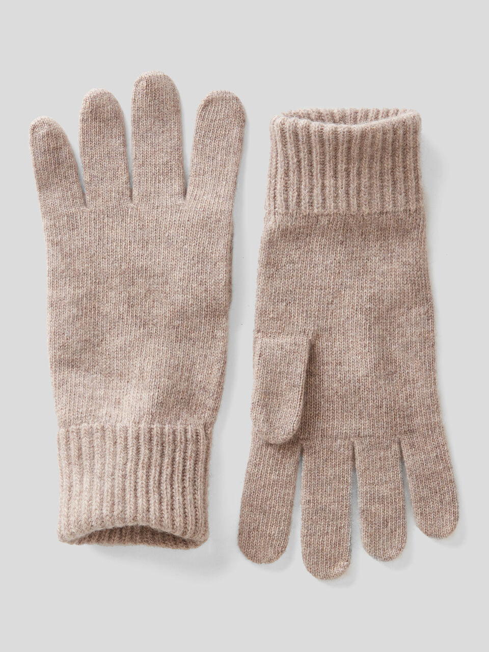 Gloves in pure virgin wool image number 1