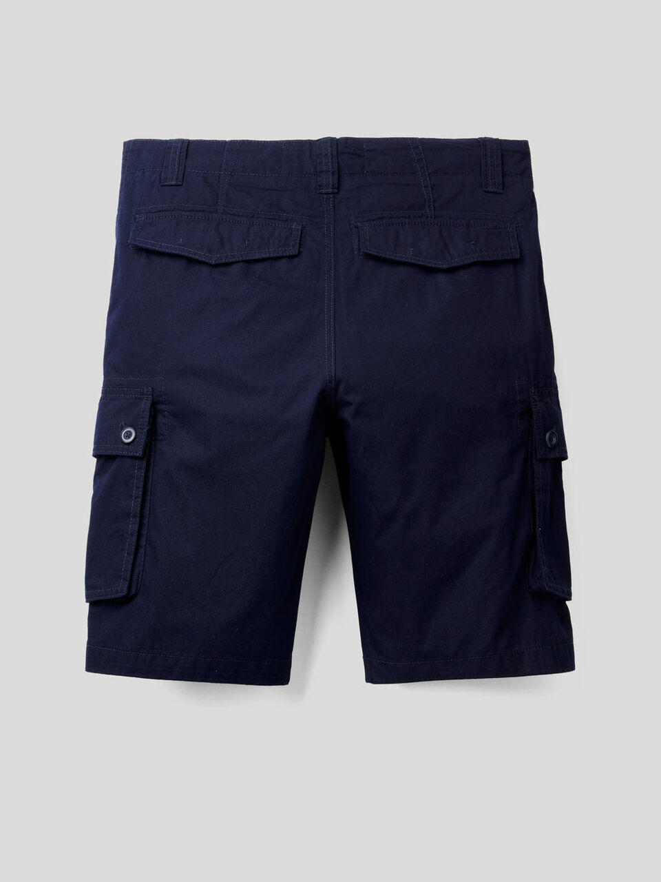 Cargo bermudas in pure cotton image number 2