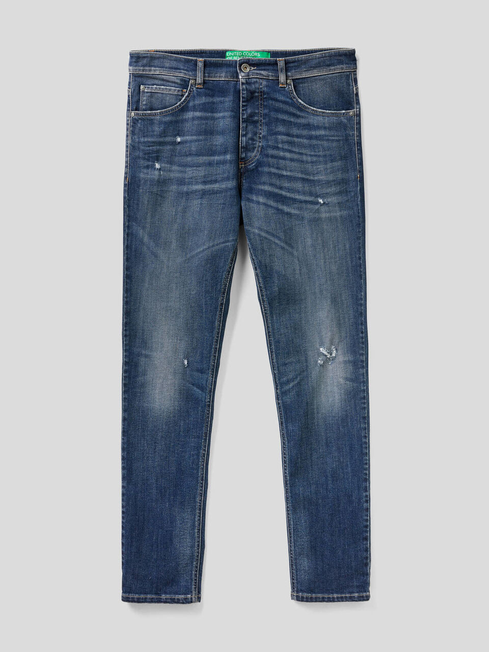 Slim fit jeans with regular waist image number 1