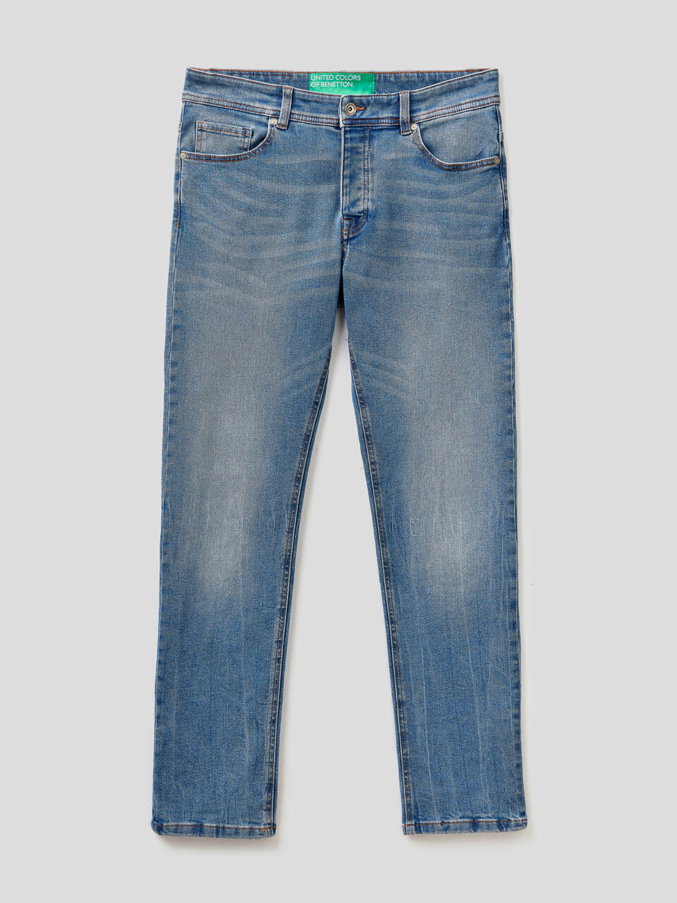 Five pocket slim fit jeans image number 1