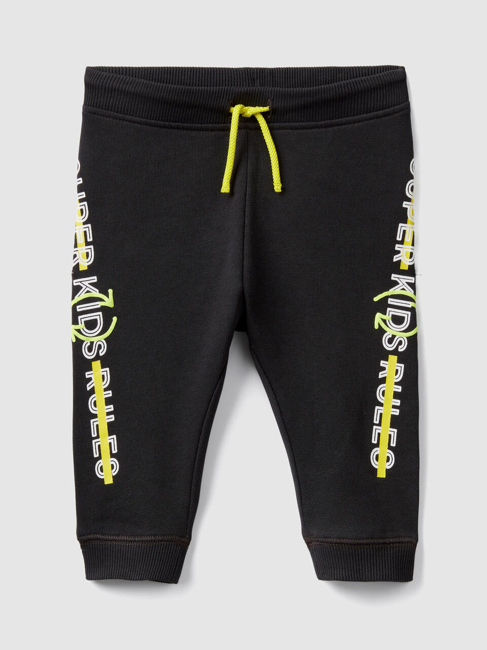 Joggers with prints at the sides image number 1