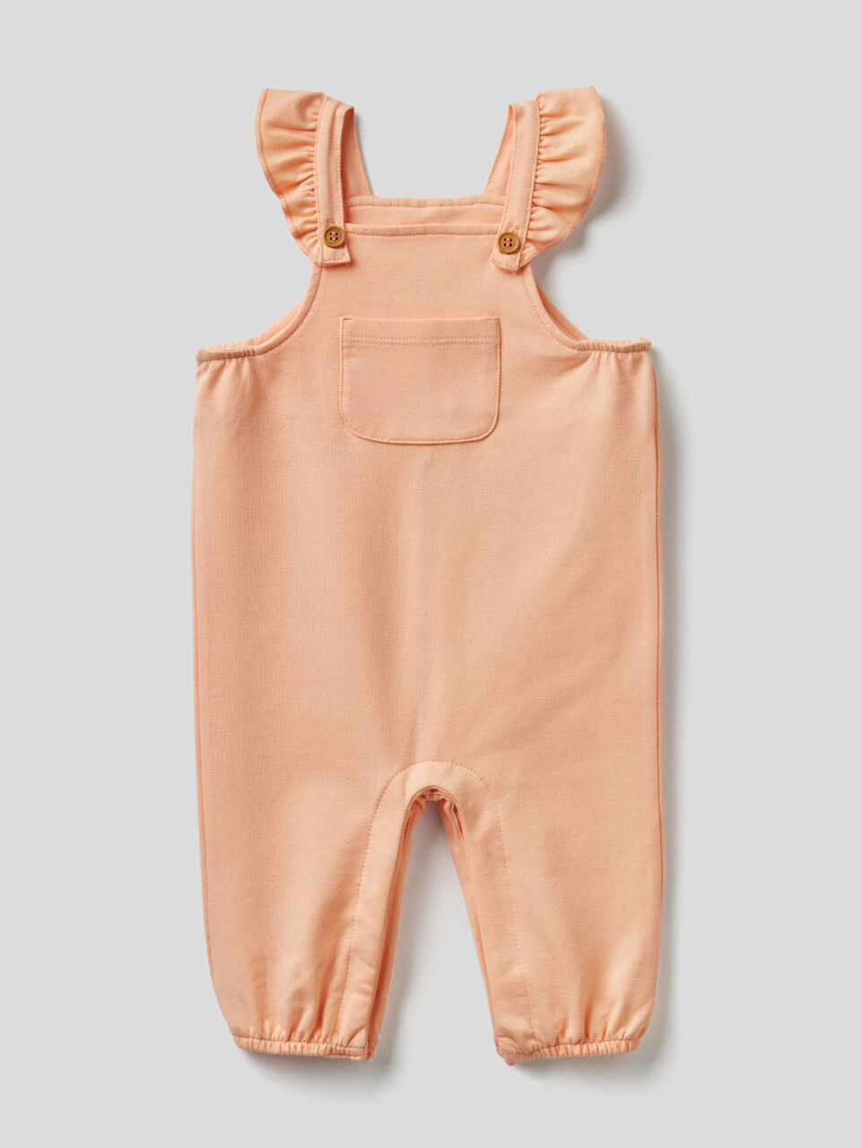 Overalls in stretch sweat fabric image number 1