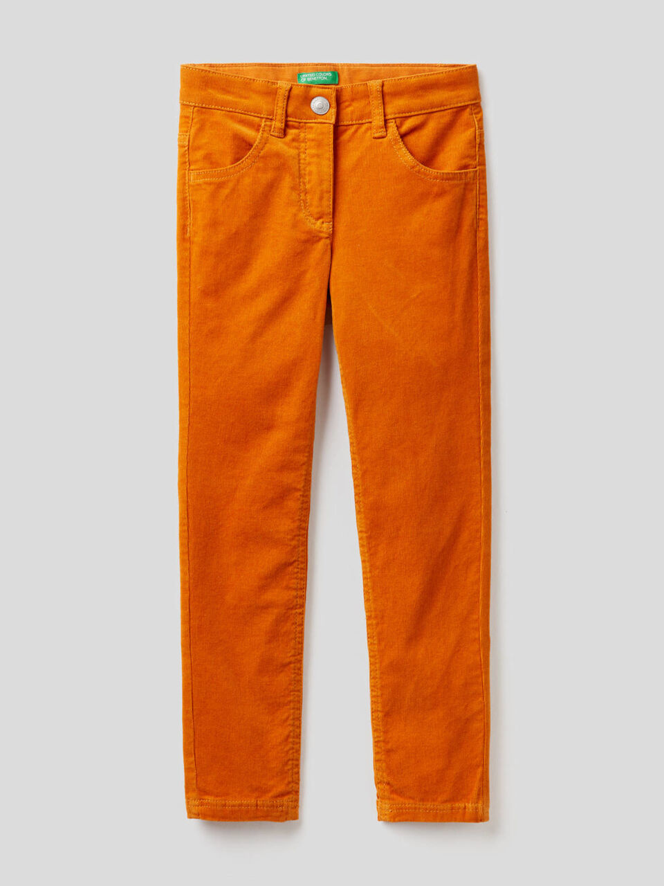 Stretch velvet trousers image number 1