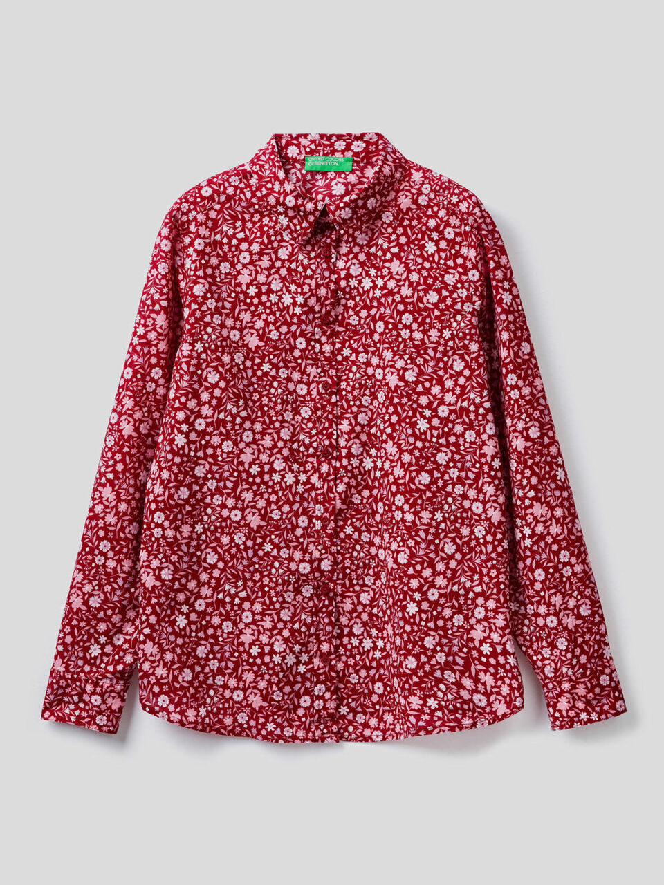 Shirt with allover pattern image number 1