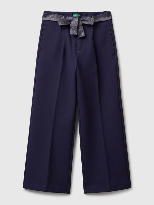 Elegant trousers with sash Junior Girl