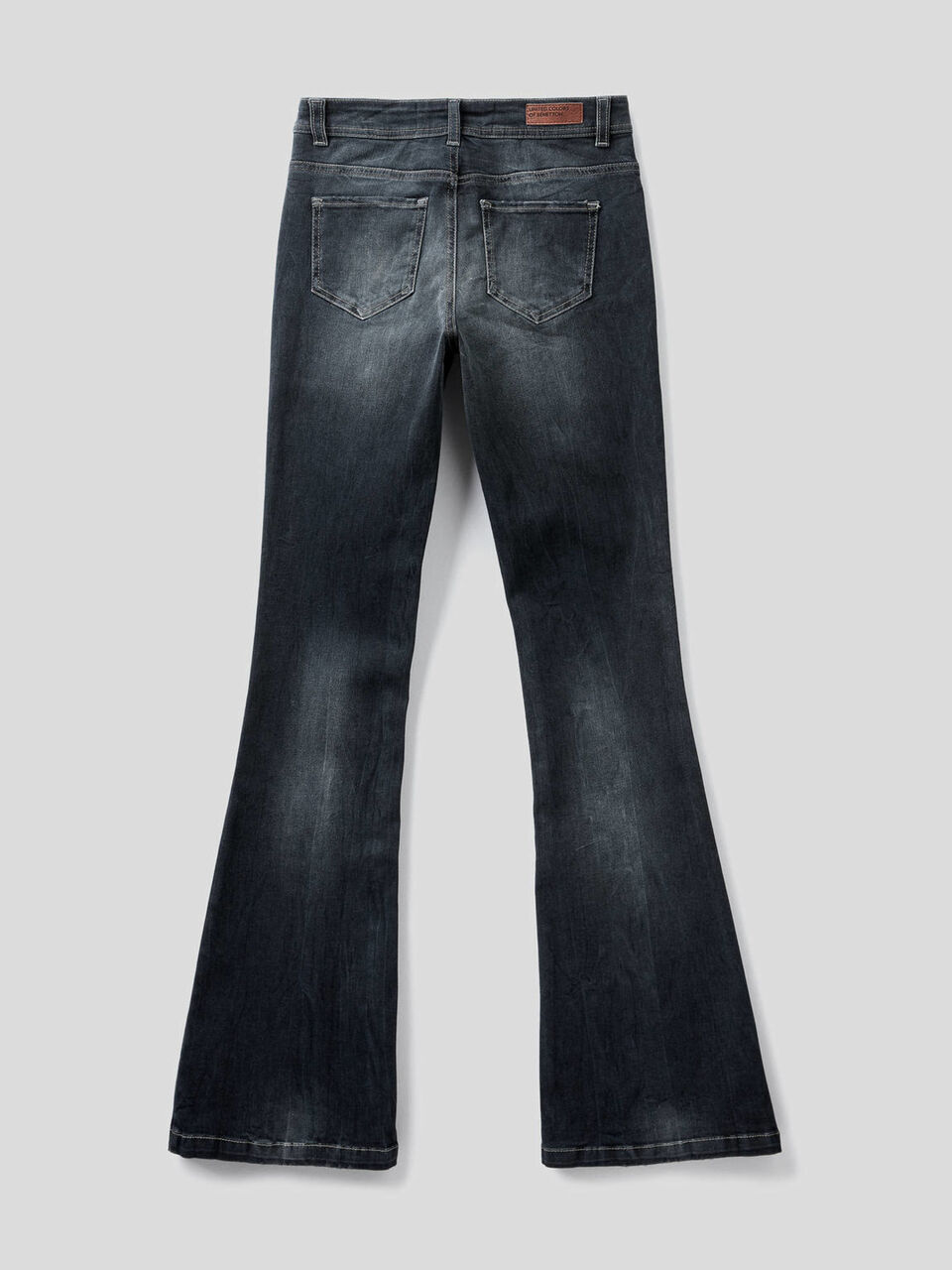 Stretch flared jeans image number 2