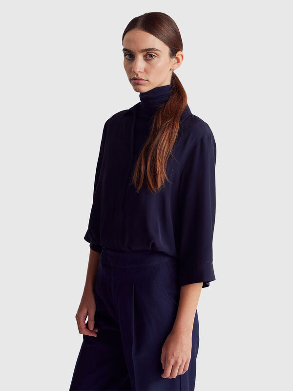 Loose 100% viscose blouse Women