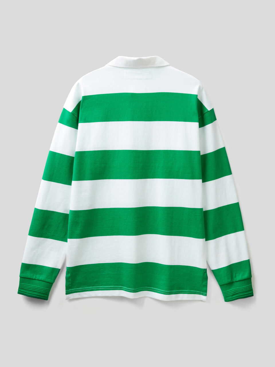 Rugby polo in 100% organic cotton image number 2